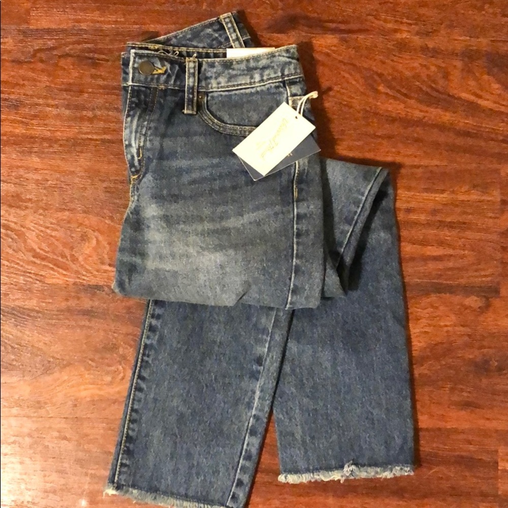 Universal Thread High Rise Straight Jeans Size 00